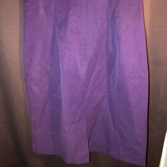mossimo knee high purple sleeveless dress pleated layered cotton blend 8 READ - Picture 8 of 8